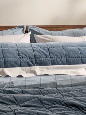 NWOT Parachute Hand Stitched Velvet Body Pillow Cover